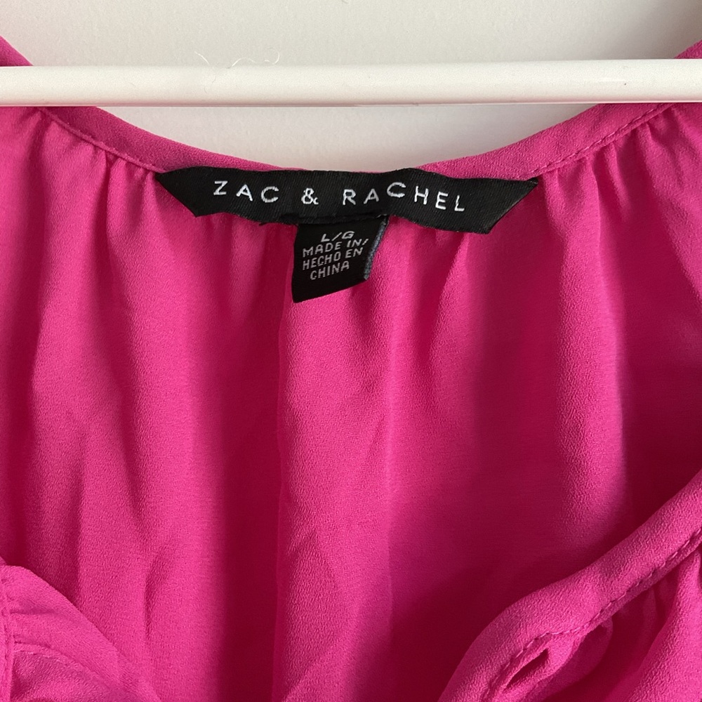 Zac & Rachel Vibrant Fuchsia Top